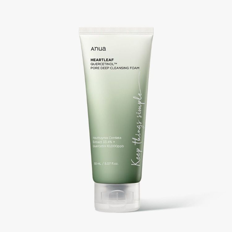 ANUA HEARTLEAF QUERCETINOL PORE DEEP CLEANSING FOAM 150ml