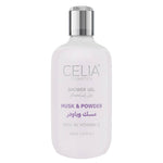 CELIA SHOWER GEL blue Musk & Powder - 500ML