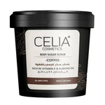 celia shower sugar scrub with coffee 600g