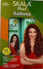 Skala Babosa For Curly Hair Shampoo + Conditioner Set