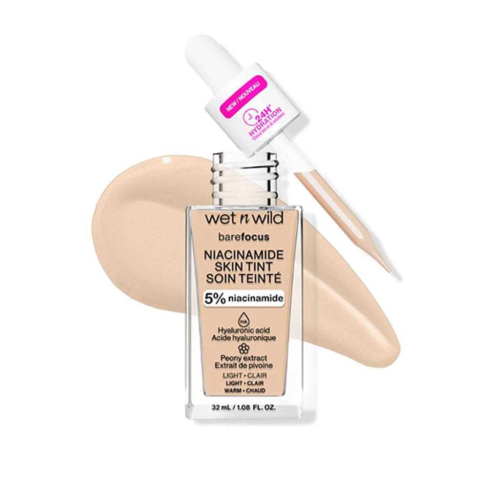 Wet n Wild Bare Focus Niacinamide Skin Tint – Natural light