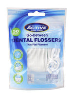 Beauty Formulas Active Oral Care Go-Between Dental Flossers 50’s