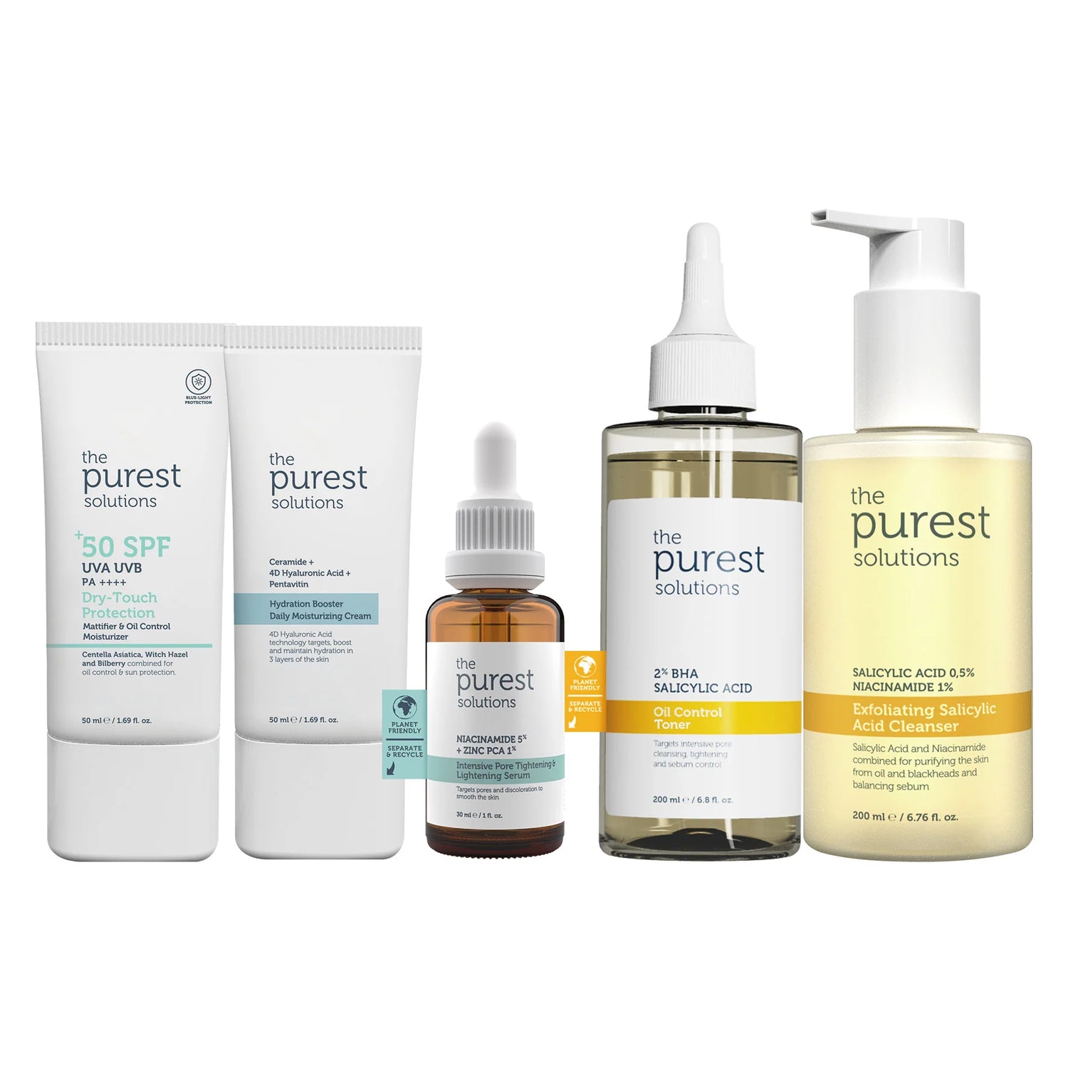 Acne Prone Oily Skin Routine Set