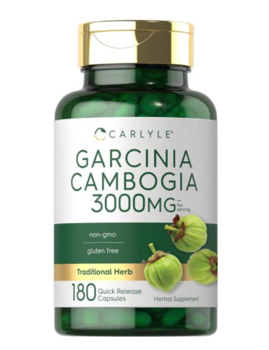Carlyle Garcinia Cambogia 3000mg – Weight Management & Fat Burner – 180 Capsules