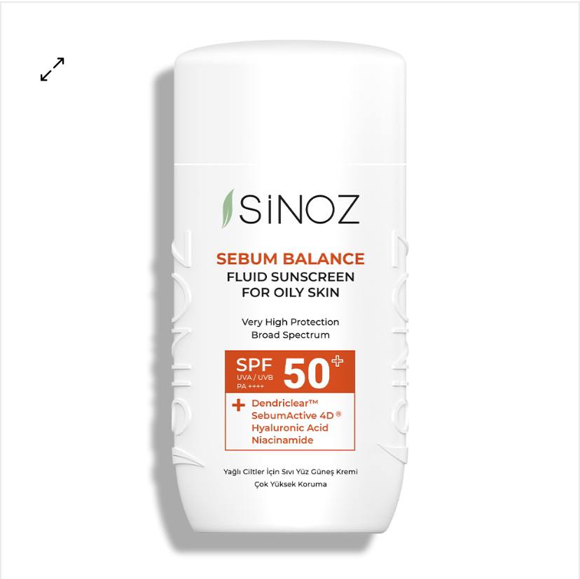 سينوز واقي شمس للبشرة الدهنية SPF50