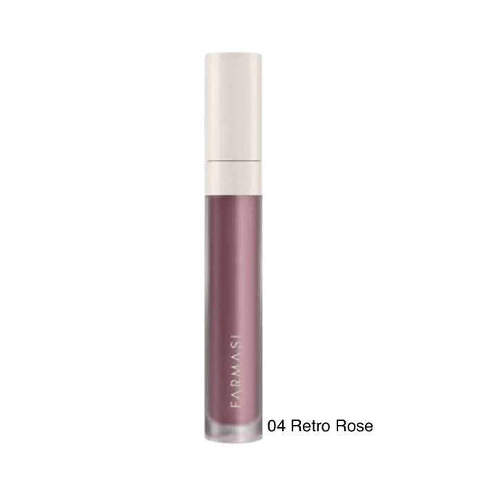 Farmasi Matte Liquid Lipstick -04 retro rose