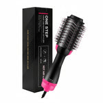 One step hair dryer brush