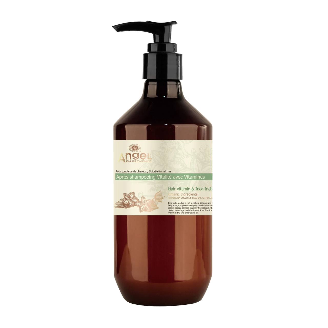 Angel Hair Vitamin And Inca Inchi Oil Shampoo 400 ml