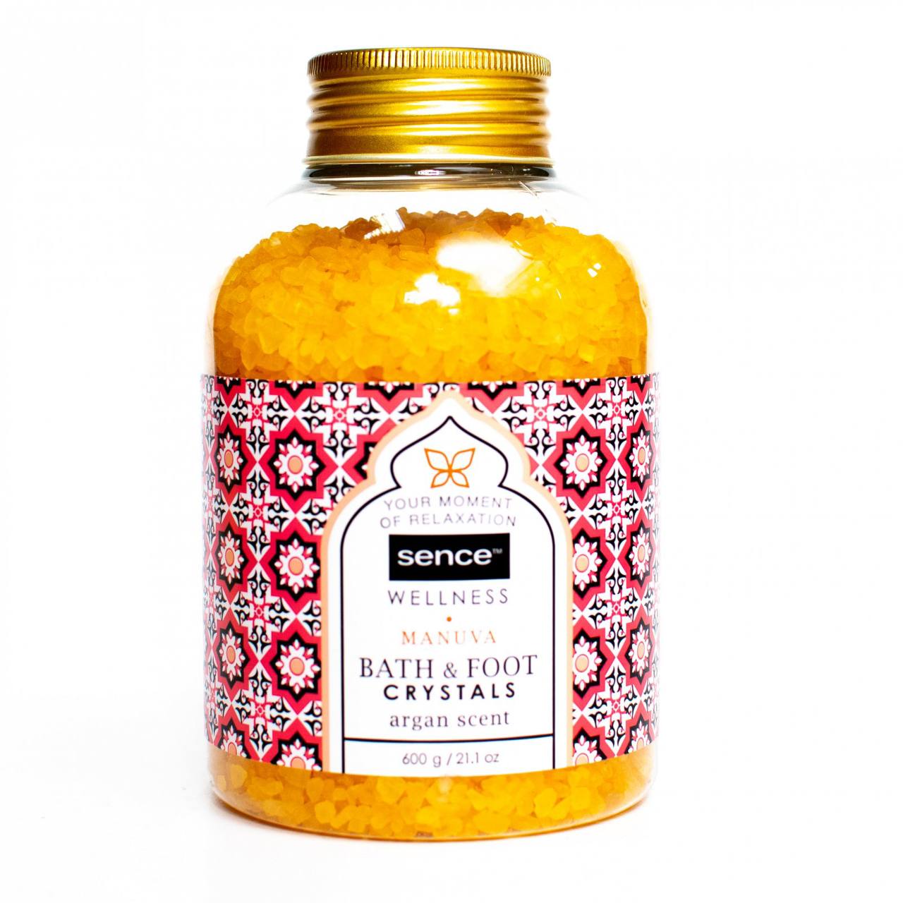 Sence beauty Sence Of Wellness Bath&Foot Crystals argan - 600g