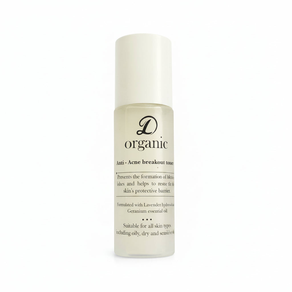 D Organic Anti-Acne Breakout Toner 100ml – Anti-Acne Facial Toner