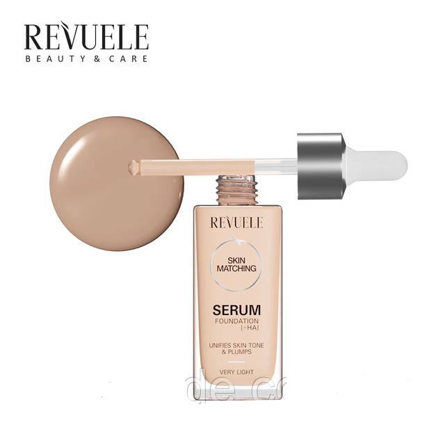 REVUELE SERUM FOUNDATION (+HA) - 30ML - Very light