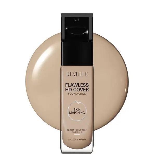 REVUELE FLAWLESS HD COVER FOUNDATION - 01