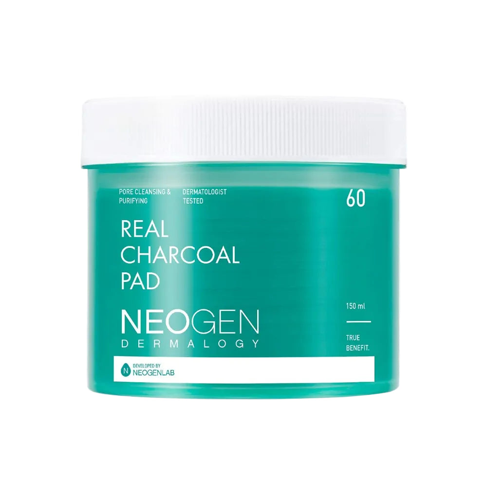 نيوجين وسائد تنظيف بخلاصة الفحم 60 قطعة