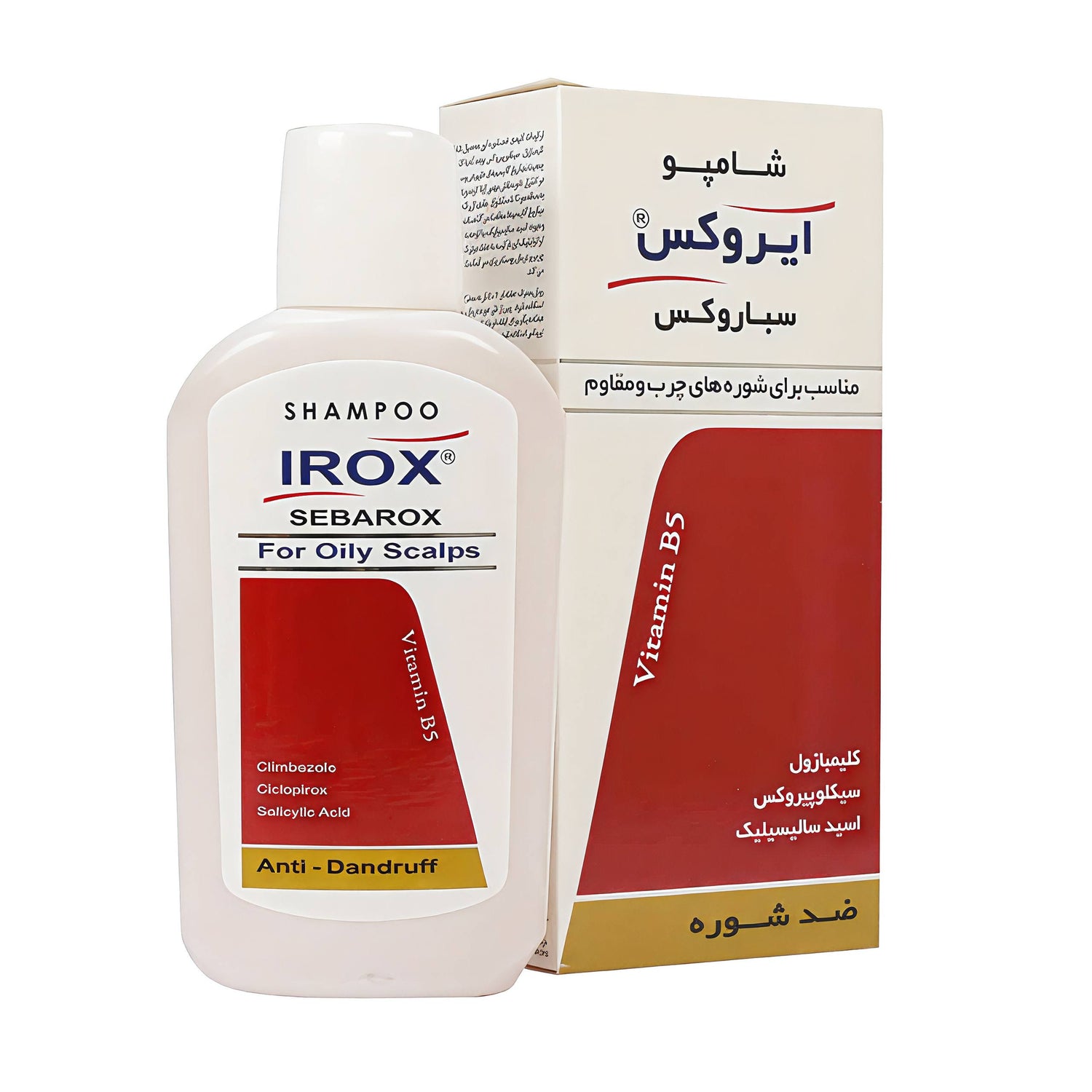IROX Shampoo Sebarox Anti-Dandruff For Oily Scalps 200g