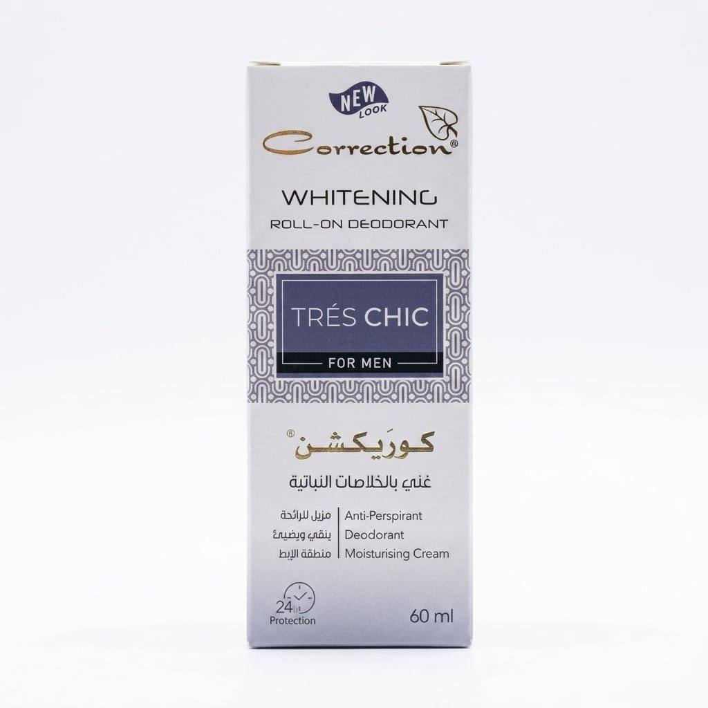 Correction Whitening Deodorant for Men Trés Chic - 60ml