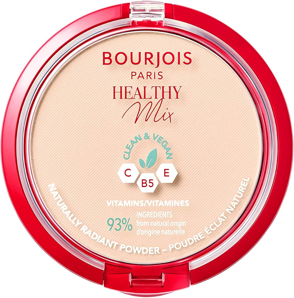 Bourjois Healthy Mix Clean & Vegan Compact Powder (Shade: 01 Ivory / Porcelain)