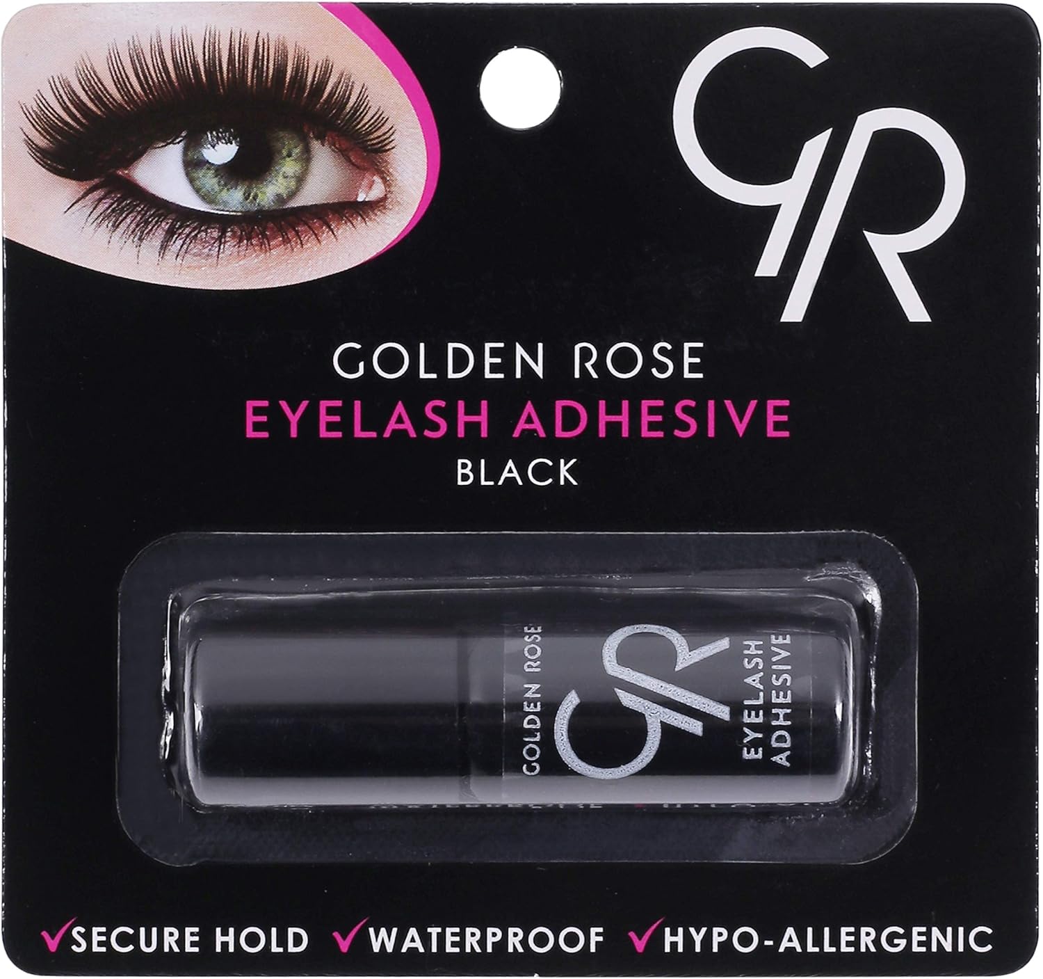 Golden Rose Eyelash Adhesive Black 3ml