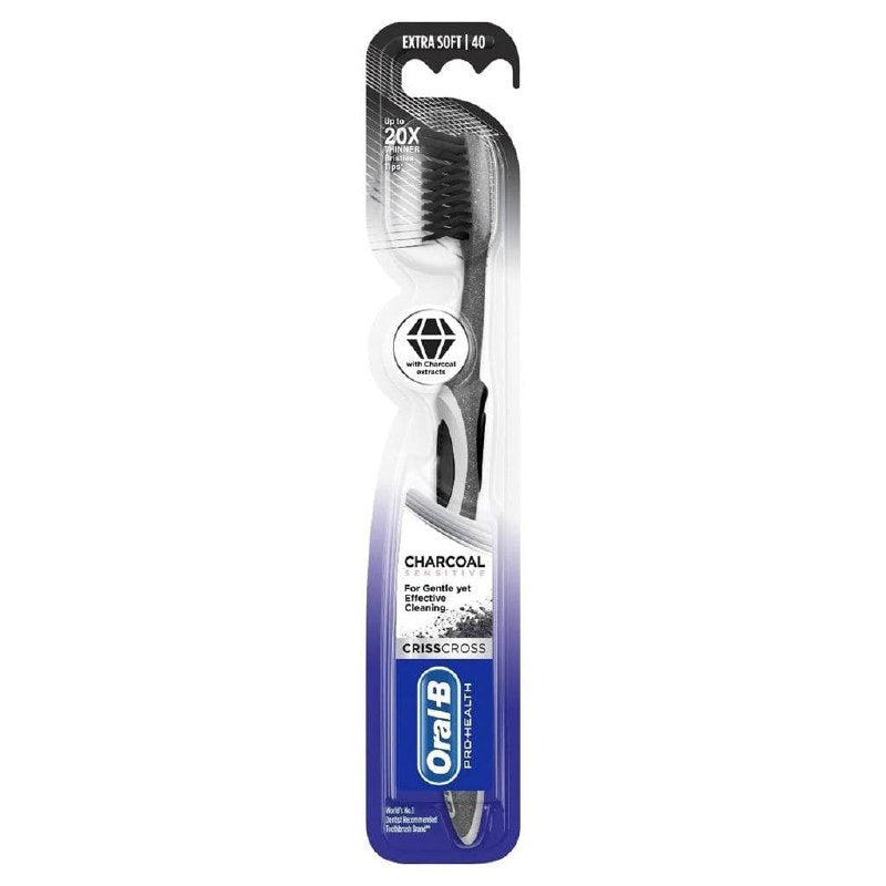 Oral-B Cross Sensitive Charcoal Toothbrush