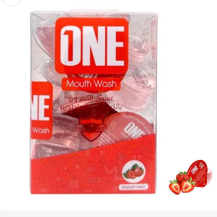 ONE Mouth Wash Strawberry Flavor (Capsules)