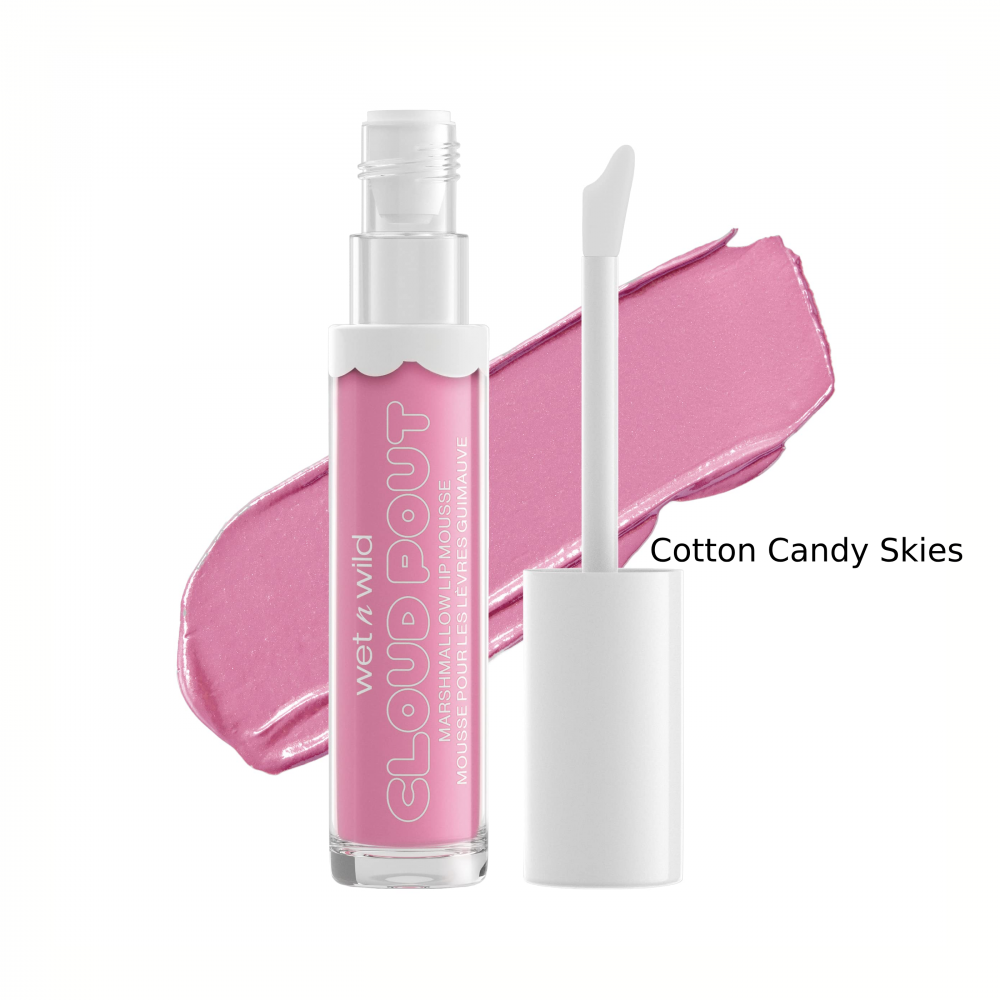 ويت ان وايلد حمرة شفاه مخملية لامعة  – Cotton Candy Skies
