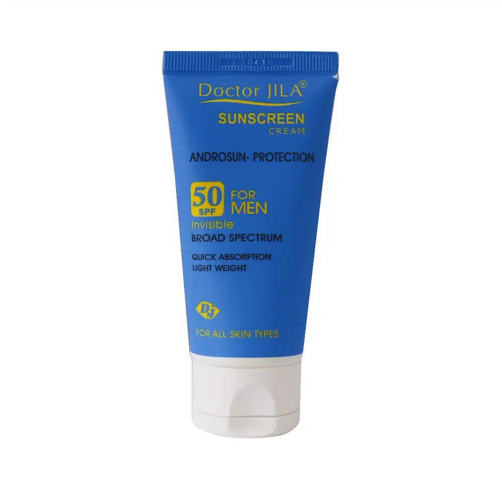 Doctor Jila Sunscreen Cream For Men SPF 50 Invisible 50g