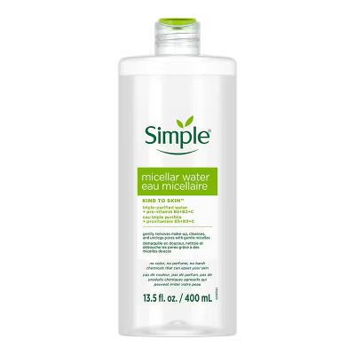 Simple Kind to skin micellar cleansing water