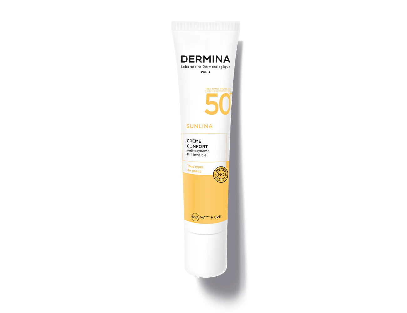ديرمينا كريم واقي شمس مضاد للأكسدة غير مرئي SPF 50 – 40 مل
