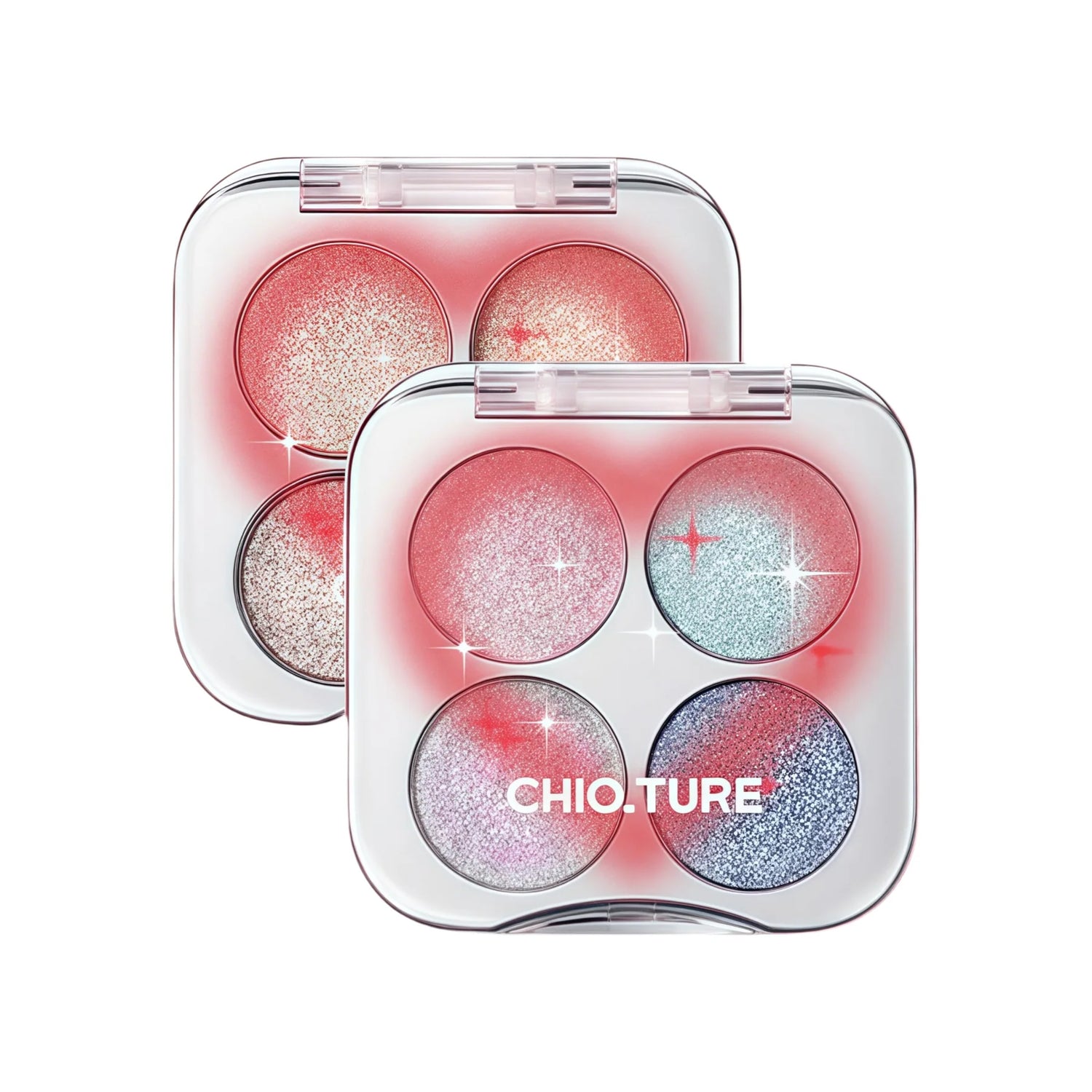 Chioture Four Color Glitter Palette 02 – Glitter Eyeshadow Palette