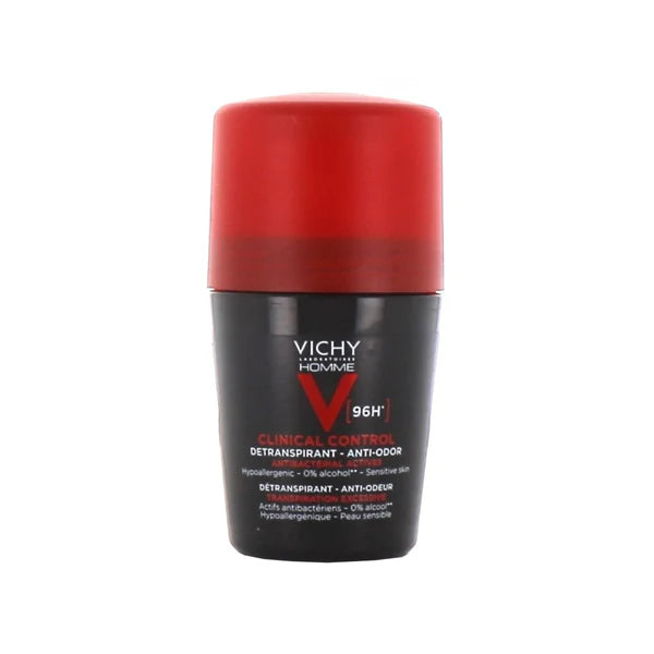 Vichy Clinical Control Deodorant For Men 96hr 50 ml