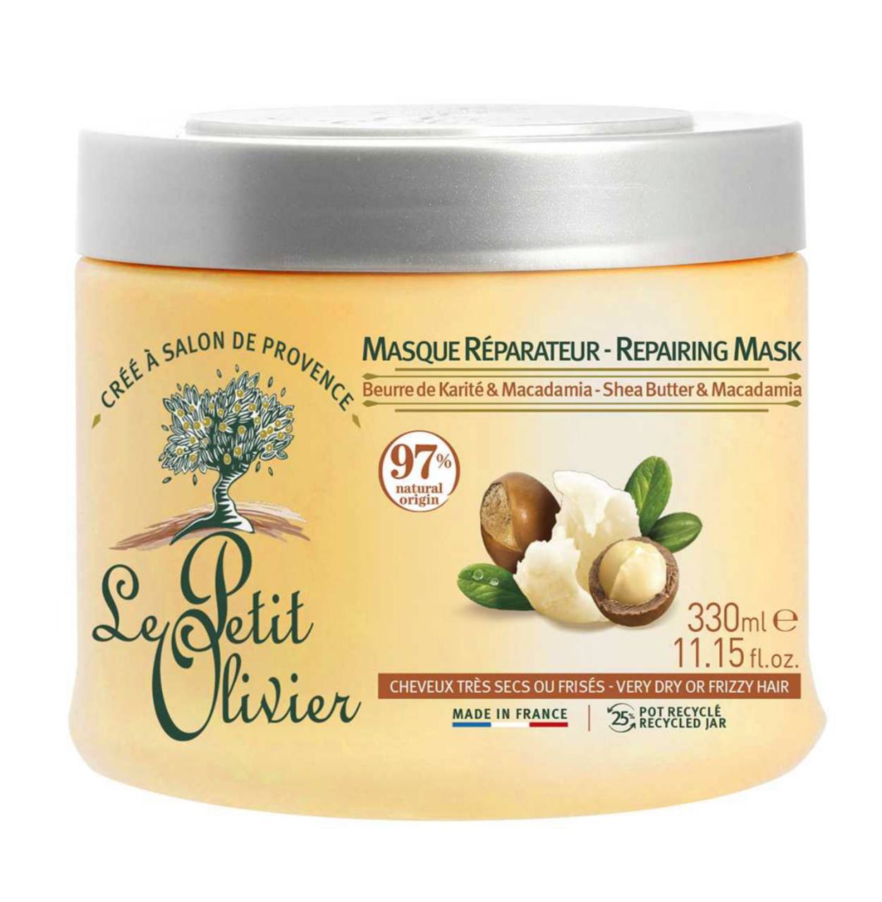 Olivier Nourishing mask Shea Butter & Macadamia 330 ml