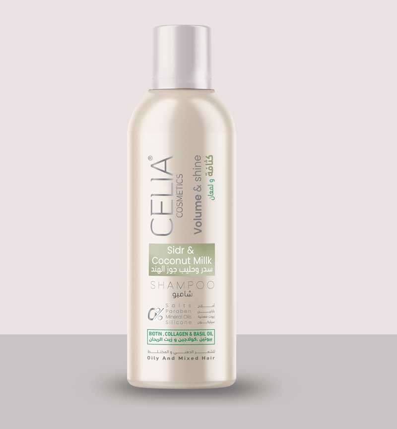 سيليا شامبو السدر وحليب جوز الهند - 500 مل