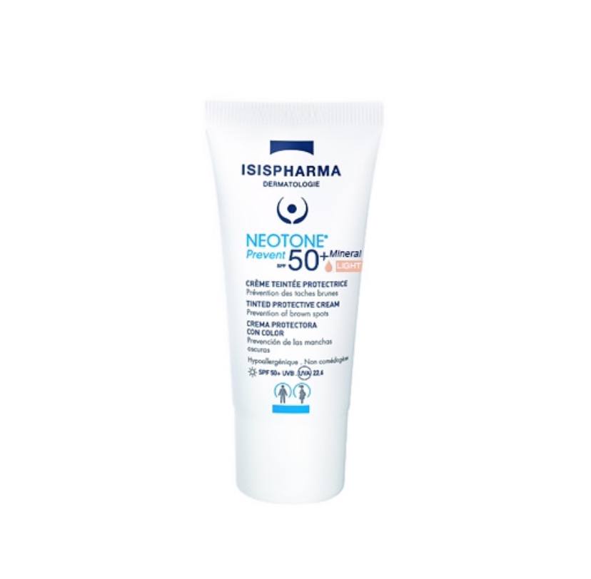 ISISPHARMA Tinted Protective Cream Prevent Pigmentation Spots With SPF 50+