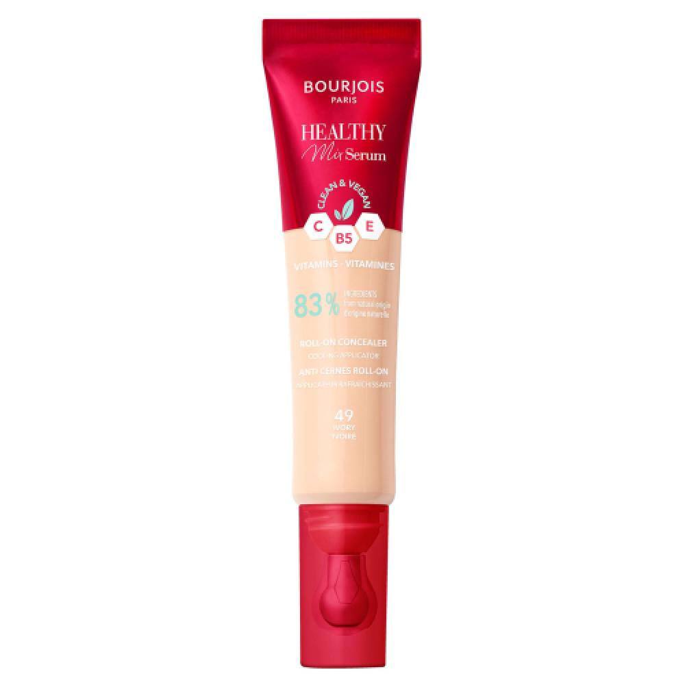 Bourjois Healthy Mix Serum Clean Roll-On Concealer (Shade: 49 Ivory)