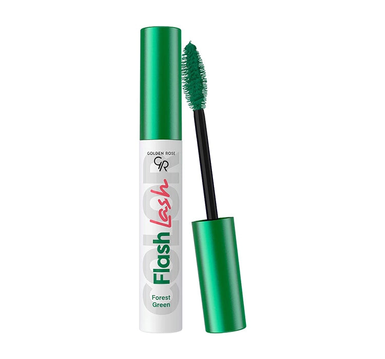 Golden Rose Flash Lash Colored Mascara Forest Green 9ml