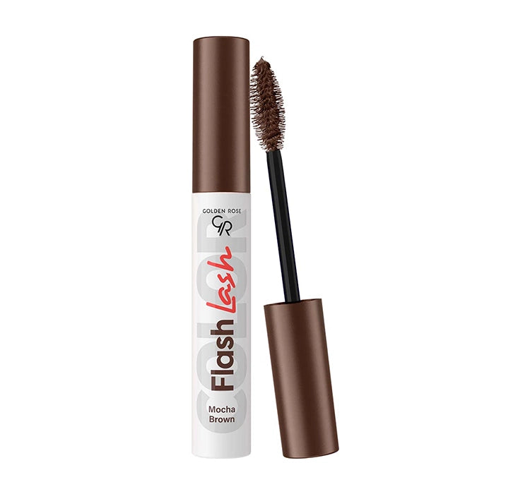 Golden Rose Flash Lash Colored Mascara Mocha Brown 9ml