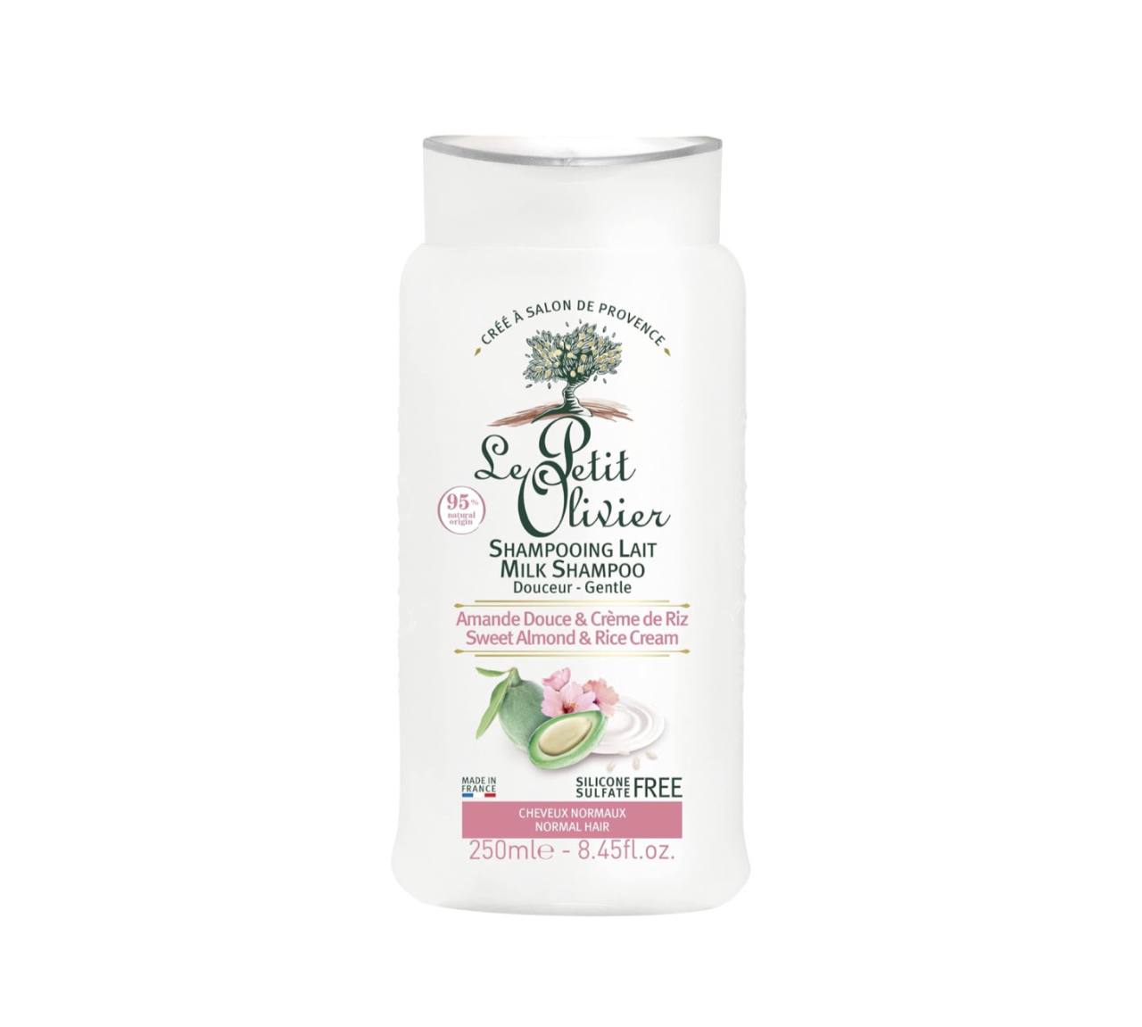 Olivier Milk Shampoo Almond & Rice Cream 250ml