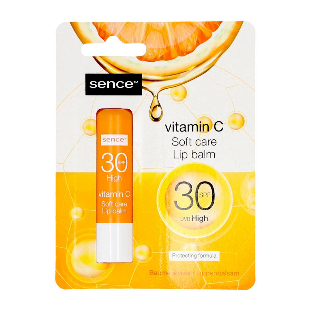 Sence Lip Balm 4,3Gr + Spf 30 Vitamin C