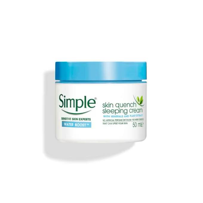 Simple Water Boost Sleeping Cream 50 ml