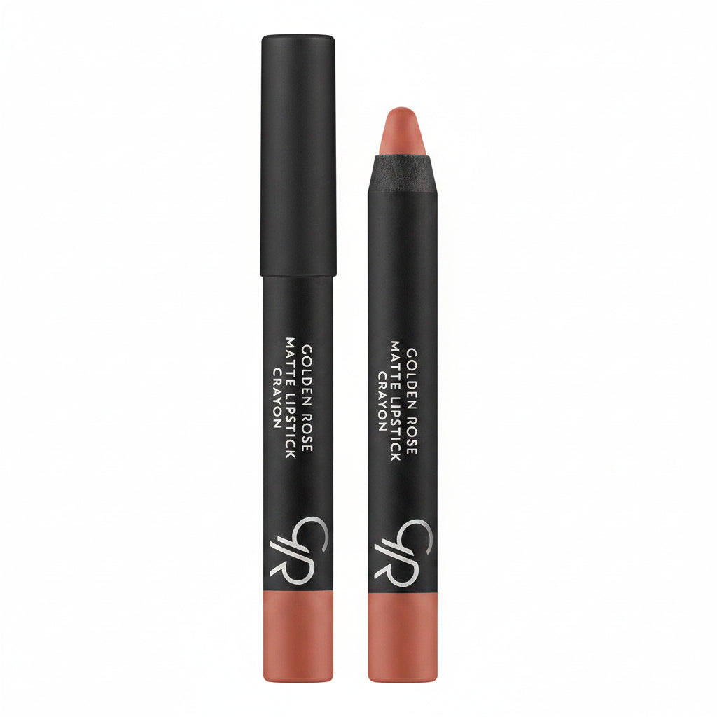 Golden Rose Matte Lipstick Crayon 14 – Warm Rose Shade